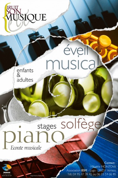 ÉCOLE DE MUSIQUEBruit, son, musique, etc